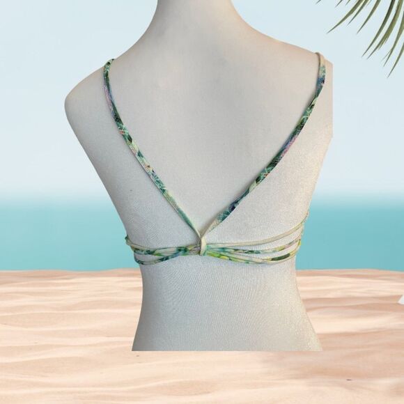 VICTORIA SECRET GREEN BIKINI TOP, 34C - Picture 5 of 5